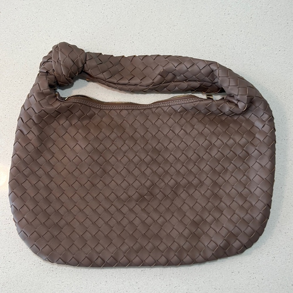 Woven urban expressions bag